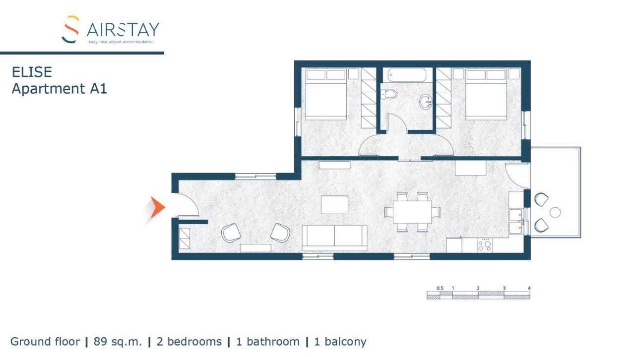 Elise Apartment Airport By Airstay สปาตา ภายนอก รูปภาพ